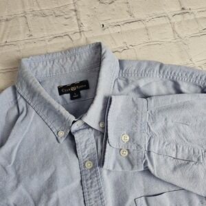 Club Room‎ Mens Size Large Light Blue Long Sleeve Button Up Shirt
